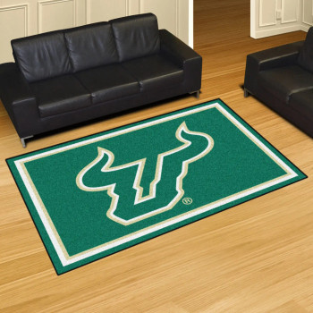 NCAA South Florida Bulls 5' x 8' Plush Rug