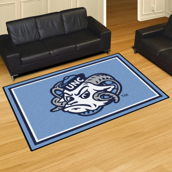 NCAA UNC North Carolina Tar Heels 5' x 8' Plush Rug