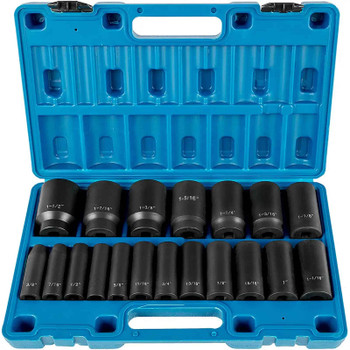 VEVOR 19 Piece Impact Socket Set product image at NuMercy