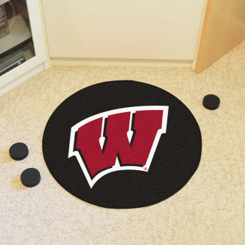 NCAA Wisconsin Badgers Round Rug