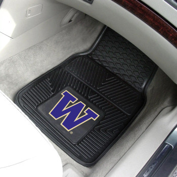 NCAA Washington Huskies Vinyl Car Mats