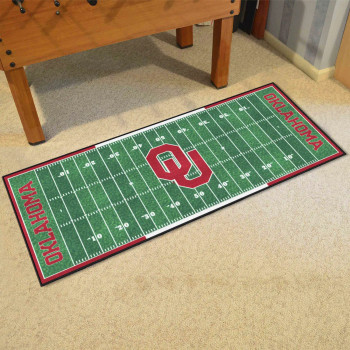 NCAA Oklahoma Sooners Field Runner Rug