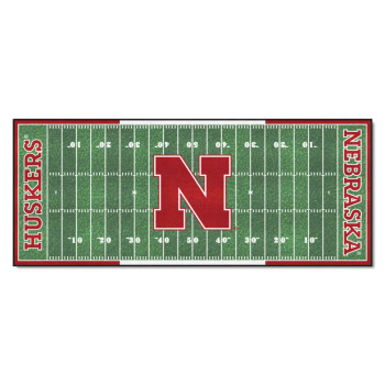 NCAA Nebraska Cornhuskers Field Runner Rug