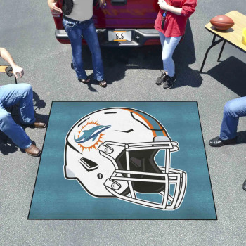 NFL Miami Dolphins Tailgater Rug Helmet