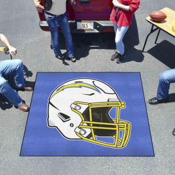 NFL Los Angeles Chargers Tailgater Rug Helmet