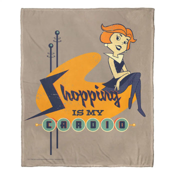 Warner Bros. The Jetsons Shopping Workout Silk Touch Throw Blanket