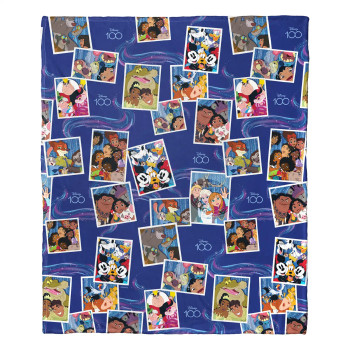 Disney D100 Polaroids Silk Touch Throw Blanket