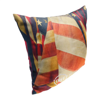 Operation Hat Trick Vintage Flag Throw Pillow