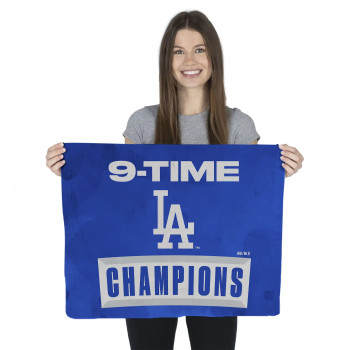 Los Angeles Dodgers 2025 MLB World Series Multi Champ Blitz Rally Towel