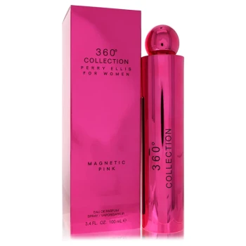 Perry Ellis 360 Collection Magnetic Pink Perfume by Perry Ellis for Woen 3.4 Oz Eau De Parfum Spray