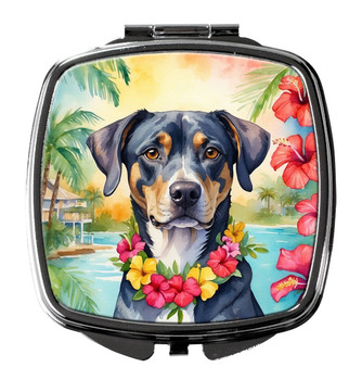 Catahoula Luau Compact Decorative Travel Makeup Mirror product image at NuMercy