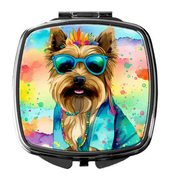 Cairn Terrier Hippie Dawg Compact Decorative Travel Makeup Mirror DAC2479 product image at NuMercy