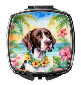 Pointer Luau Compact Decorative Travel Makeup Mirror product image at NuMercy