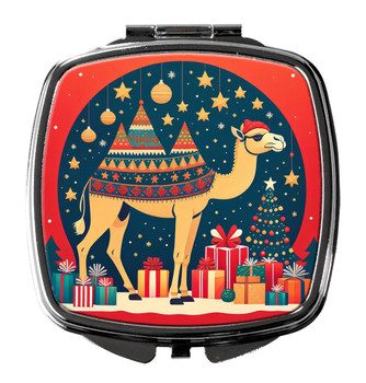 Camel Christmas Compact Decorative Travel Makeup Mirror DAC1172 product image at NuMercy