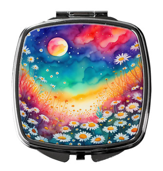 Colorful Daisies Compact Decorative Travel Makeup Mirror DAC1951 product image at NuMercy