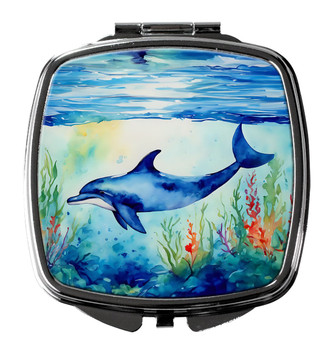 Dolphin Compact Decorative Travel Makeup Mirror DAC2781 product image at NuMercy