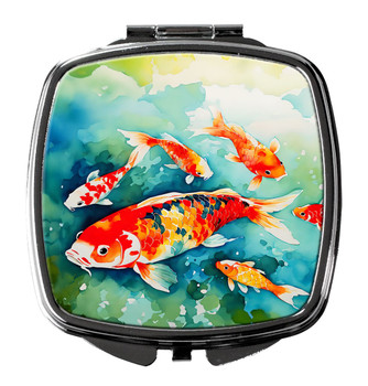 Koi Fish Compact Decorative Travel Makeup Mirror DAC2796 product image at NuMercy