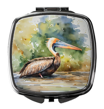 Pelican Compact Decorative Travel Makeup Mirror DAC2853 product image at NuMercy