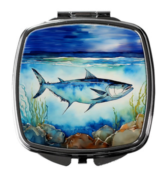 Bluefin Tuna Compact Decorative Travel Makeup Mirror DAC2771 product image at NuMercy