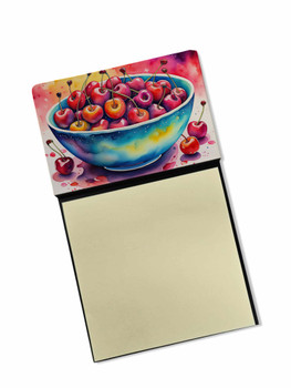Colorful Cherries Sticky Note Holder Refillable Dispenser DAC1847 product image at NuMercy
