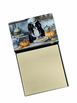 Japanese Chin Fall Kitchen Pumpkins Sticky Note Holder Refillable Dispenser DAC1783 product image at NuMercy