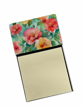 Georgia Cherokee Rose in Watercolor Sticky Note Holder Refillable Dispenser DAC1640 product image at NuMercy