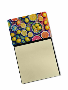 Colorful Lemons Sticky Note Holder Refillable Dispenser DAC1851 product image at NuMercy