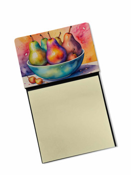 Colorful Pears Sticky Note Holder Refillable Dispenser DAC1857 product image at NuMercy
