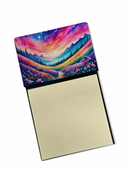Phlox in Color Sticky Note Holder Refillable Dispenser product image at NuMercy