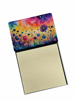 Scabiosa in Color Sticky Note Holder Refillable Dispenser product image at NuMercy