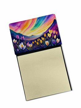Crocus in Color Sticky Note Holder Refillable Dispenser product image at NuMercy