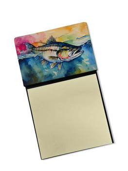 Striped Bass Sticky Note Holder Refillable Dispenser DAC2834 product image at NuMercy