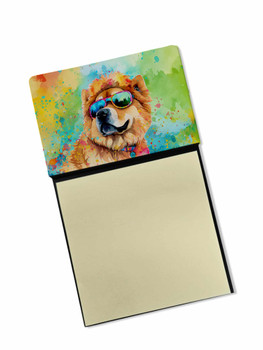 Chow Chow Hippie Dawg Sticky Note Holder Refillable Dispenser DAC2490 product image at NuMercy