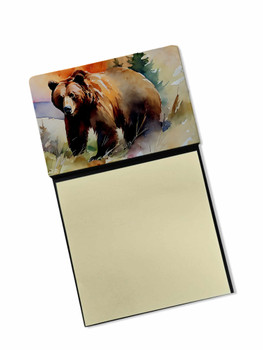 Grizzly Bear Sticky Note Holder Refillable Dispenser DAC2924 product image at NuMercy