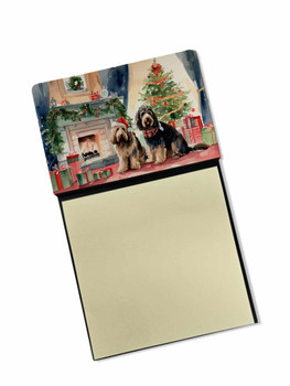 Otterhound Cozy Christmas Sticky Note Holder Refillable Dispenser DAC2719 product image at NuMercy