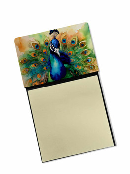 Peacock Sticky Note Holder Refillable Dispenser DAC3248 product image at NuMercy
