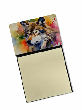 Wolves Wolf Sticky Note Holder Refillable Dispenser DAC3006 product image at NuMercy