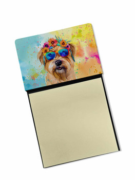 Cairn Terrier Hippie Dawg Sticky Note Holder Refillable Dispenser DAC2480 product image at NuMercy