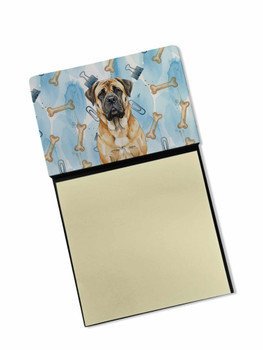 Fawn Mastiff Coworker Watercolor Sticky Note Holder Refillable Dispenser product image at NuMercy