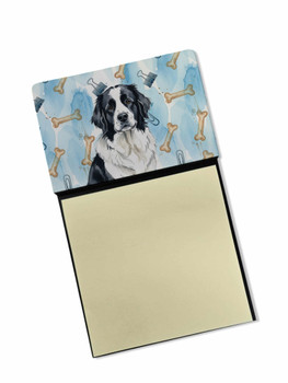 Landseer Newfoundland Coworker Watercolor Sticky Note Holder Refillable Dispenser product image at NuMercy