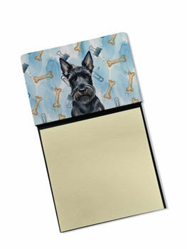 Scottish Terrier Coworker Watercolor Sticky Note Holder Refillable Dispenser product image at NuMercy
