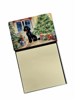 Poodle Cozy Christmas Sticky Note Holder Refillable Dispenser DAC2724 product image at NuMercy