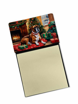 Boxer Cozy Christmas Sticky Note Holder Refillable Dispenser DAC2621 product image at NuMercy