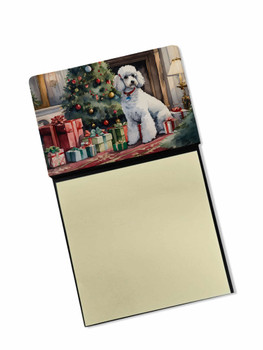 Poodle Cozy Christmas Sticky Note Holder Refillable Dispenser DAC2728 product image at NuMercy