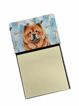 Red Chow Chow Coworker Watercolor Sticky Note Holder Refillable Dispenser product image at NuMercy