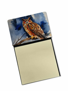Eurasian Eagle Owl Sticky Note Holder Refillable Dispenser DAC3222 product image at NuMercy