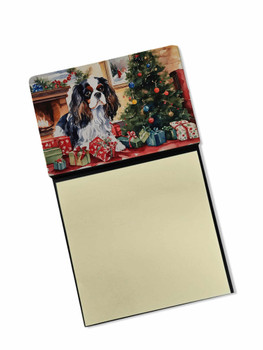 Cavalier Spaniel Cozy Christmas Sticky Note Holder Refillable Dispenser DAC2628 product image at NuMercy