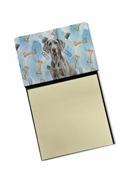 Weimaraner Coworker Watercolor Sticky Note Holder Refillable Dispenser product image at NuMercy