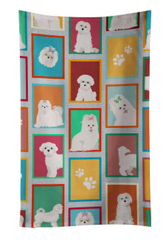 Lots of Maltese Kitchen Towel Dish Cloths product image at NuMercy