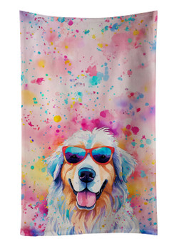 Great Pyrenees Hippie Dawg Kitchen Towel Dish Cloths DAC2516 product image at NuMercy